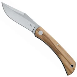 Fox Knives Libar Olive Wood Slip-Joint Folder Knife, M390 Blade