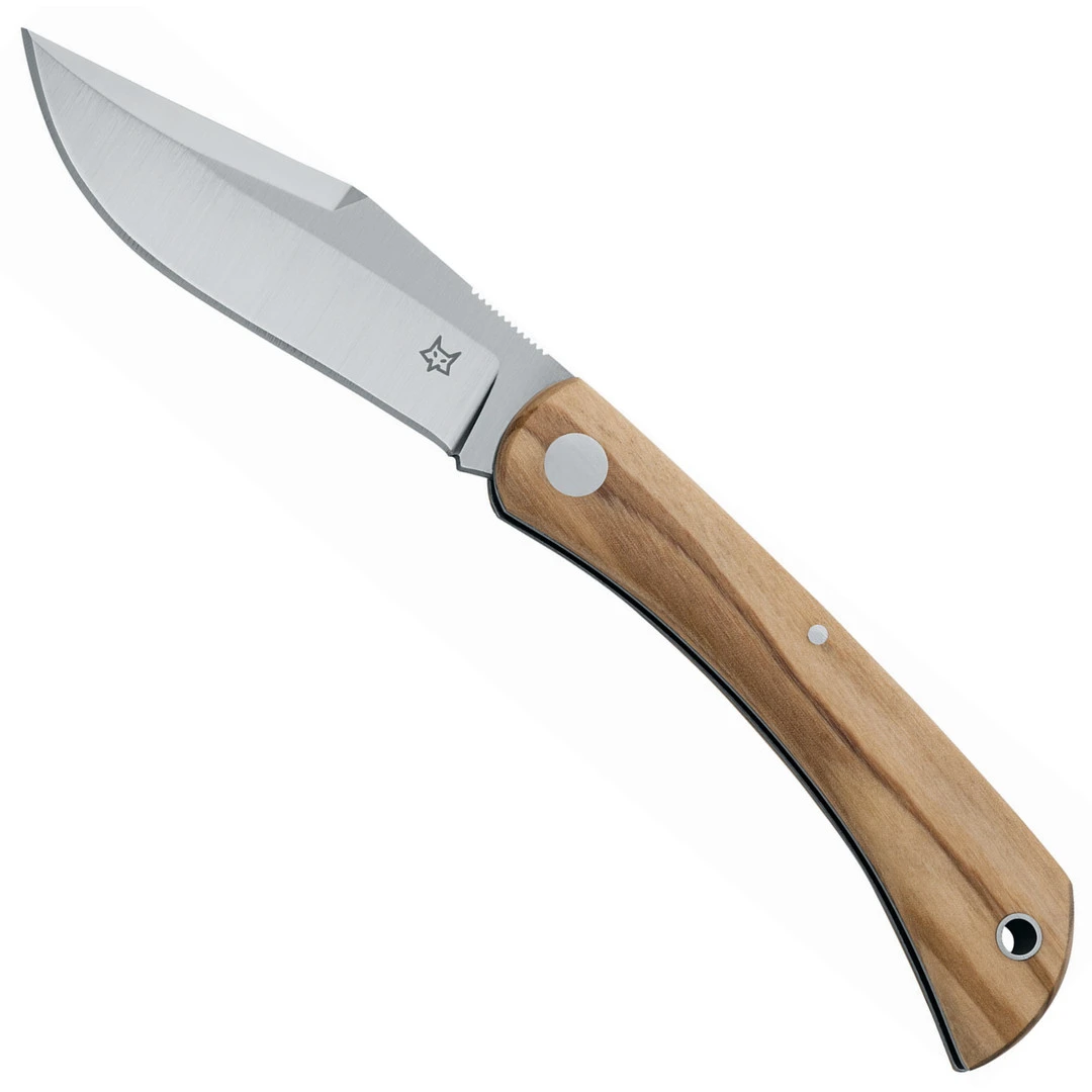 Fox Knives Libar Olive Wood Slip-Joint Folder Knife, M390 Blade 1 Fox Knives Libar Olive Wood Slip-Joint Folder Knife, M390 Blade
