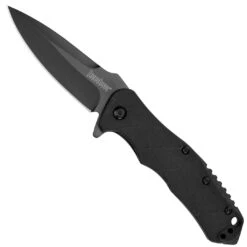 Kershaw RJ Martin Tactical 3.0 Assist Knife, Black Blade