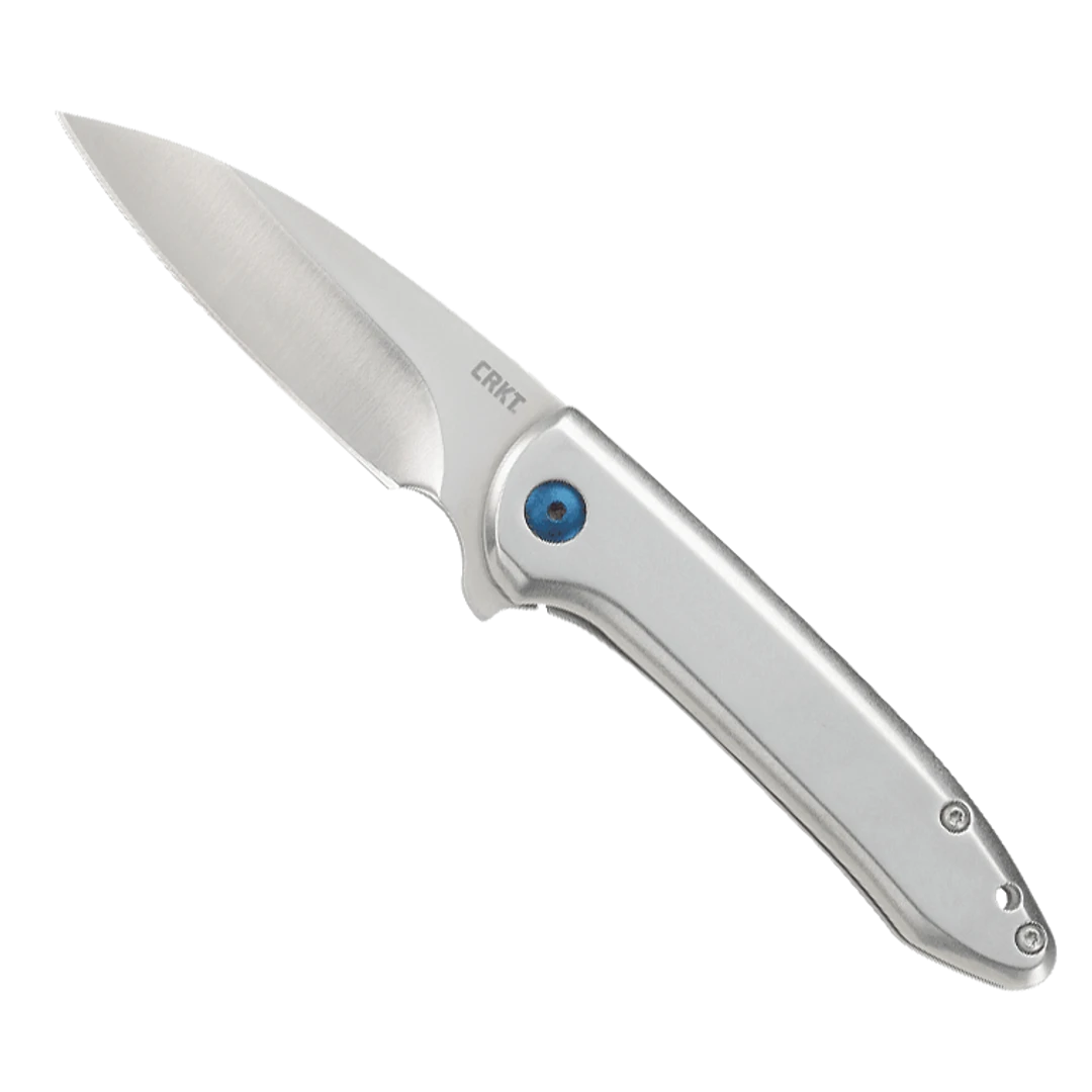 CRKT Delineation Spring Assisted Stainless Steel Frame Lock Knife 1 CRKT Delineation Spring Assisted Stainless Steel Frame Lock Knife