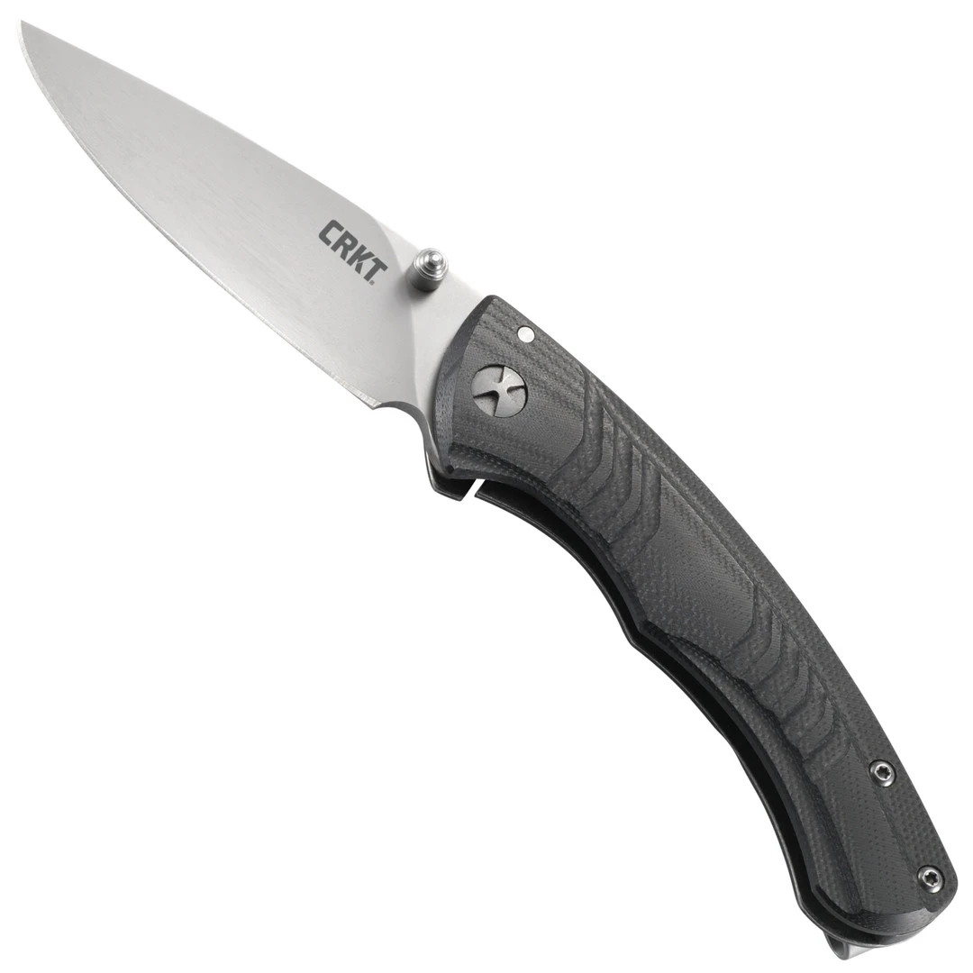 CRKT Full Throttle Spring Assist Knife, Bead Blast Blade 1 CRKT Full Throttle Spring Assist Knife, Bead Blast Blade