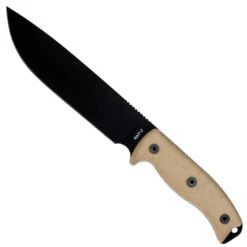 Ontario RAT-7 Micarta Fixed Blade Survival Knife