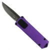 Boker Plus Purple USB OTF Auto Knife, Black Stonewash D2 Blade