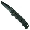Boker Kalashnikov Tanto Auto Knife, AUS-8 Black Combo Blade