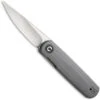 CIVIVI Gray G10 Lumi Linerlock Knife, Stonewash Blade