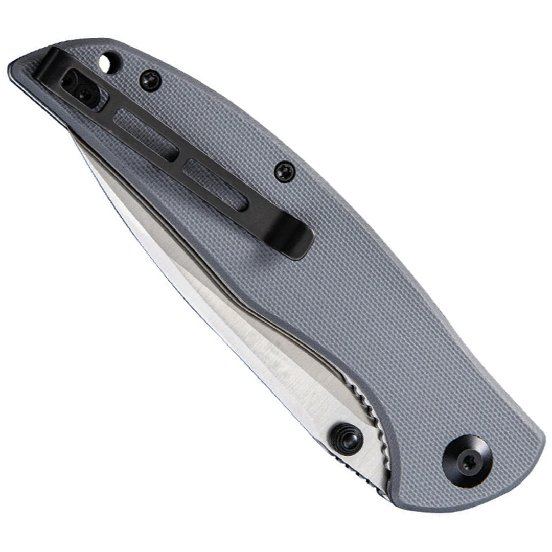 CIVIVI Gray Governor Linerlock Knife, Satin D2 Blade 2 CIVIVI Gray Governor Linerlock Knife, Satin D2 Blade - Image 2