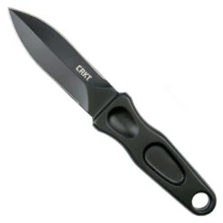 CRKT 2020 Sting D/E Fixed Blade Knife, Black Blade