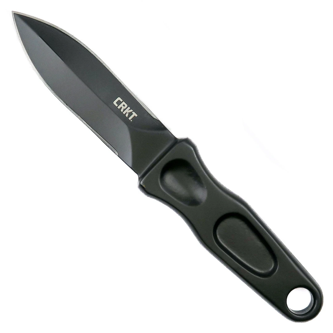 CRKT 2020 Sting D/E Fixed Blade Knife, Black Blade 1 CRKT 2020 Sting D/E Fixed Blade Knife, Black Blade