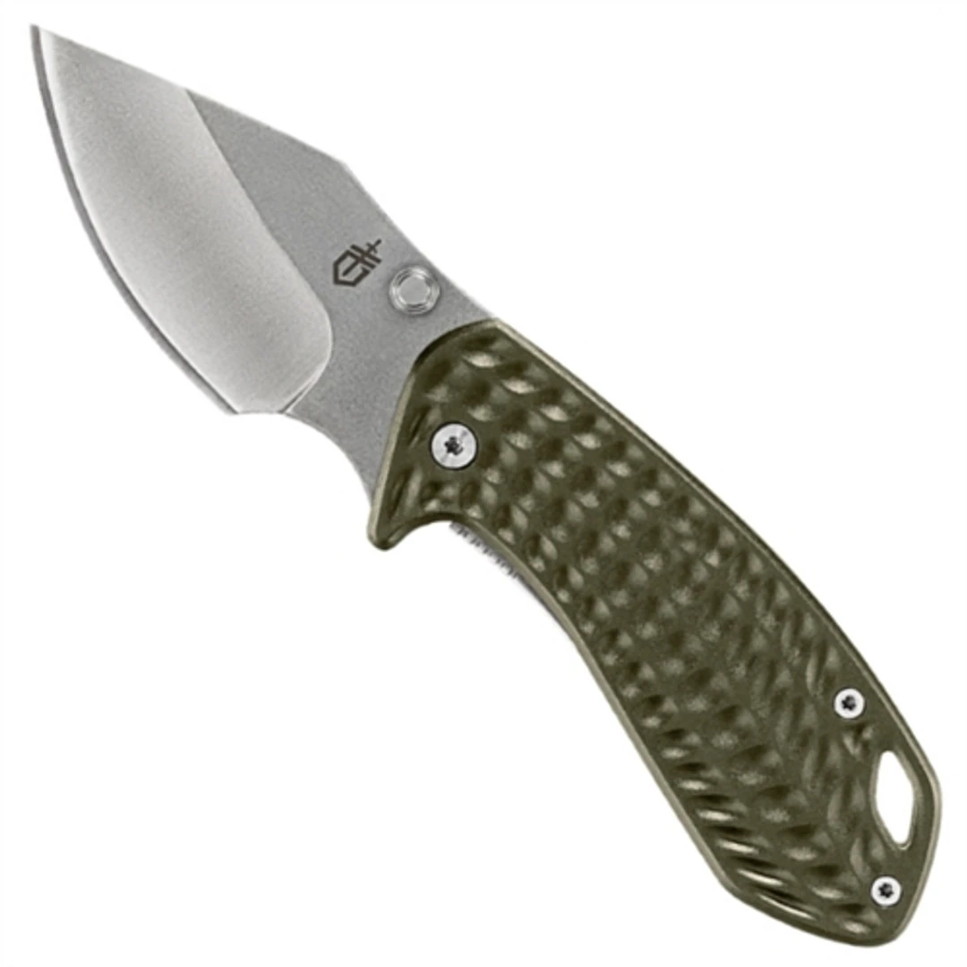 Gerber 31-003513 Sage Green Kettlebell Aluminum/Stainless Steel Folder Knife, Stonewash Blade 1 Gerber 31-003513 Sage Green Kettlebell Aluminum/Stainless Steel Folder Knife, Stonewash Blade