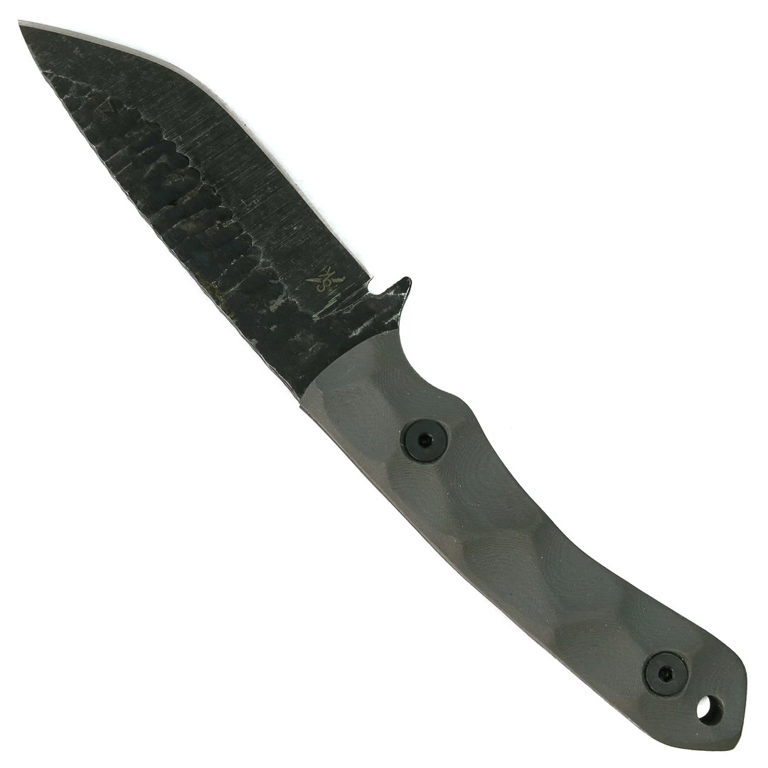 Stroup Knives GP2 Grey G10 Fixed Blade Knife 2 Stroup Knives GP2 Grey G10 Fixed Blade Knife - Image 2