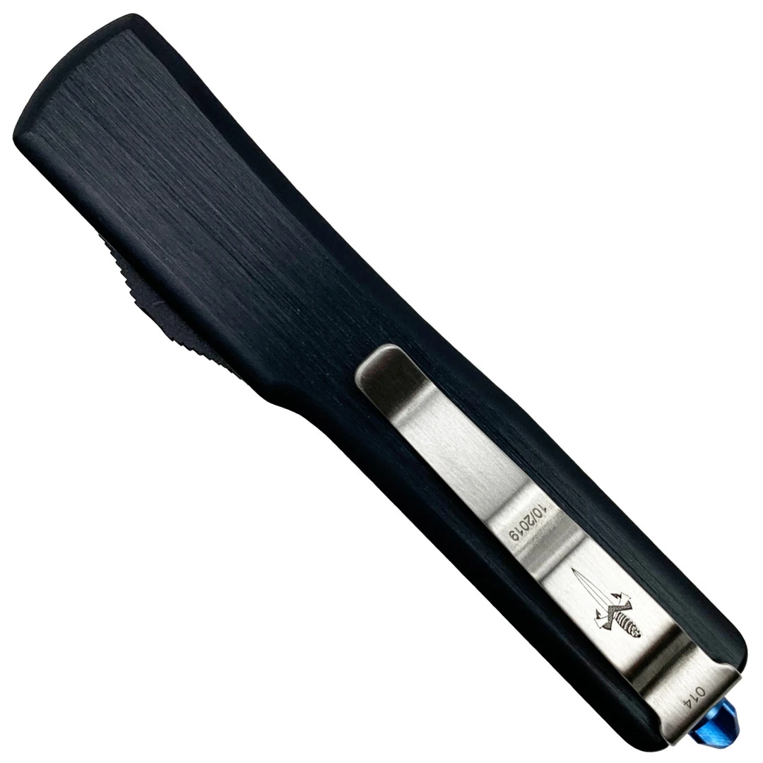 Marfione Custom UTX-70 Dagger OTF Auto Knife, Cracked Ice Blade 2 Marfione Custom UTX-70 Dagger OTF Auto Knife, Cracked Ice Blade - Image 2