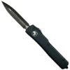 Microtech Tactical UTX-70 Dagger OTF Auto Knife, Black Blade