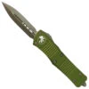 Microtech 138-13APOD OD Green D/E OTF Auto Knife, Bronze Apocalyptic Blade