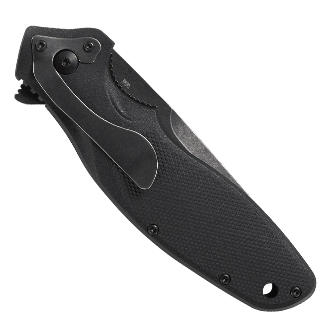 CRKT Shenanigan Black Veff Serrations Spring Assist Knife 2 CRKT Shenanigan Black Veff Serrations Spring Assist Knife - Image 2