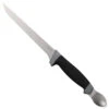 Kershaw 1243SH Black/Dark Grey 7" Fillet Fixed Blade Knife & Spoon, Satin Bade