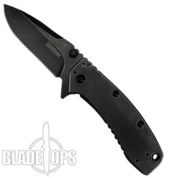 Kershaw BlackWash Cryo II Spring Assist Knife, Standard Blade 6 Kershaw BlackWash Cryo II Spring Assist Knife, Standard Blade -Knife Sales Store KS1556BW 4 97405.1533222000