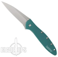Kershaw Teal Leek Spring Assist Knife, Plain Blade, 1660TEAL -Knife Sales Store KS1660TEAL 5 13734.1533221936