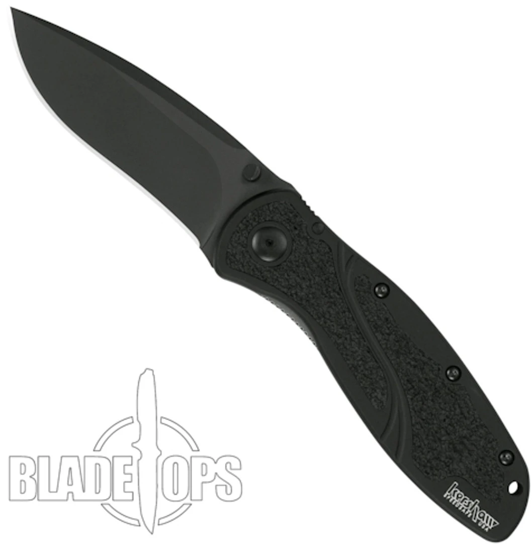 Kershaw Blur Spring Assisted Knife, Black, KS1670BLK 3 Kershaw Blur Spring Assisted Knife, Black, KS1670BLK - Image 3