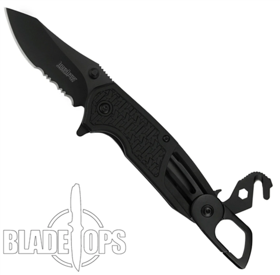 Kershaw Funxion Lightweight EMT Assist Knife, Combo Blade 3 Kershaw Funxion Lightweight EMT Assist Knife, Combo Blade - Image 3