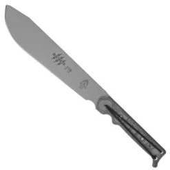 TOPS Knives TOPS Machete .170 Fixed Blade Knife, Tactical Grey Blade