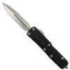 Microtech Signature Series UTX-85 OTF II Auto Knife, Stonewash Serrated Blade