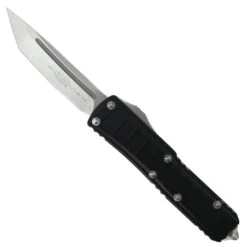Microtech Signature Series UTX-85 OTF II Auto Knife, Satin Tanto