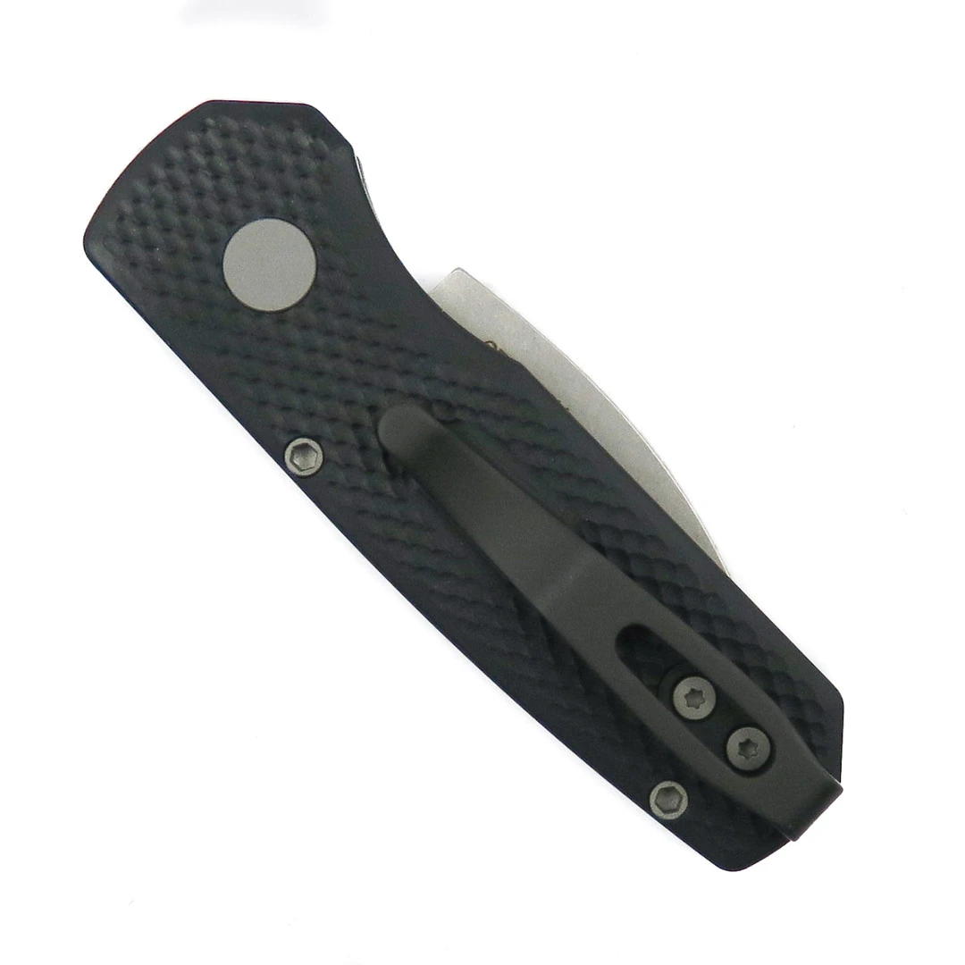 Pro-Tech Textured Runt 5 Auto Knife, Wharncliffe Stonewash Blade 2 Pro-Tech Textured Runt 5 Auto Knife, Wharncliffe Stonewash Blade - Image 2