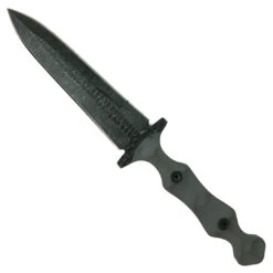 Stroup Knives Gray G10 Dagger Fixed Blade Knife