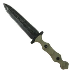 Stroup Knives Tan G10 Dagger Fixed Blade Knife