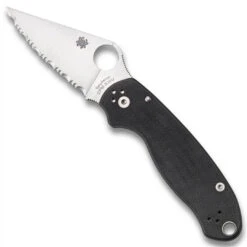 Spyderco C223GS Para 3 Folder Knife, CPM-S30V Satin SpyderEdge Blade