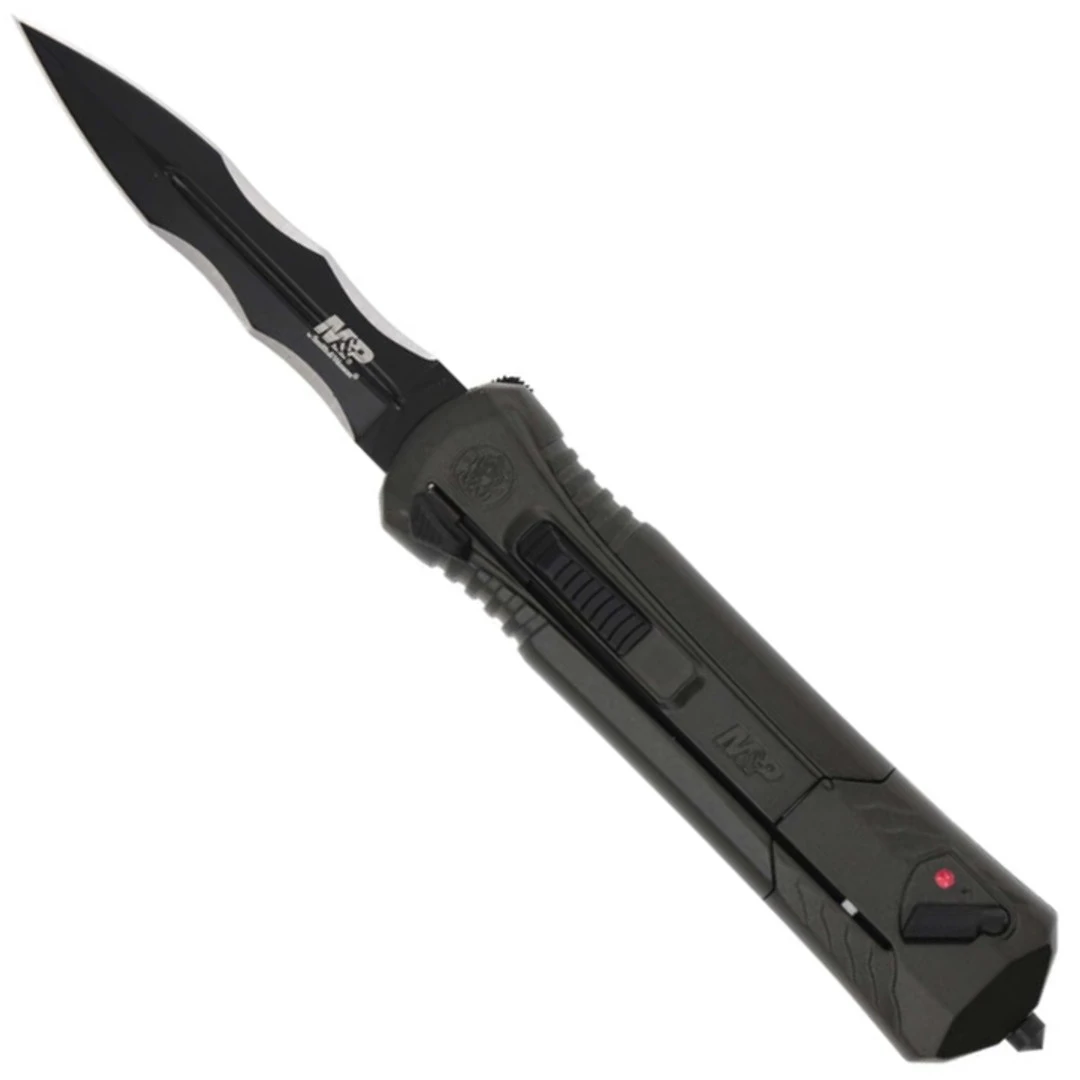 Smith & Wesson Tactical M&P OTF Knife, Black Spear Point Blade 1 Smith & Wesson Tactical M&P OTF Knife, Black Spear Point Blade