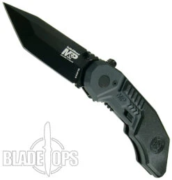Smith & Wesson M&P MAGIC Assist Knife, Tanto Black Plain Blade, SWMP3B -Knife Sales Store SWMP3B 4 28699.1533221875