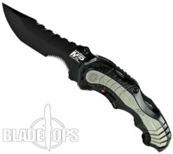 Smith & Wesson Black MAGIC SWMP6BS Spring Assist Knife, Black Part Serrated Blade 5 Smith & Wesson Black MAGIC SWMP6BS Spring Assist Knife, Black Part Serrated Blade -Knife Sales Store SWMP6BS 4 64457.1533222021