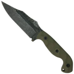 Stroup Knives TU1 OD Green G10 Fixed Blade Knife