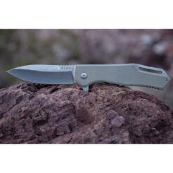 Ka-Bar Jarosz Spear Point Flipper Knife, Stonewash Blade 5 Ka-Bar Jarosz Spear Point Flipper Knife, Stonewash Blade -Knife Sales Store ka7509 Hero RedRock 49542.1594655912